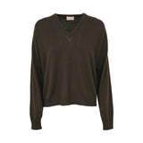 maglia scollo v rasato 