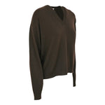 maglia scollo v rasato 