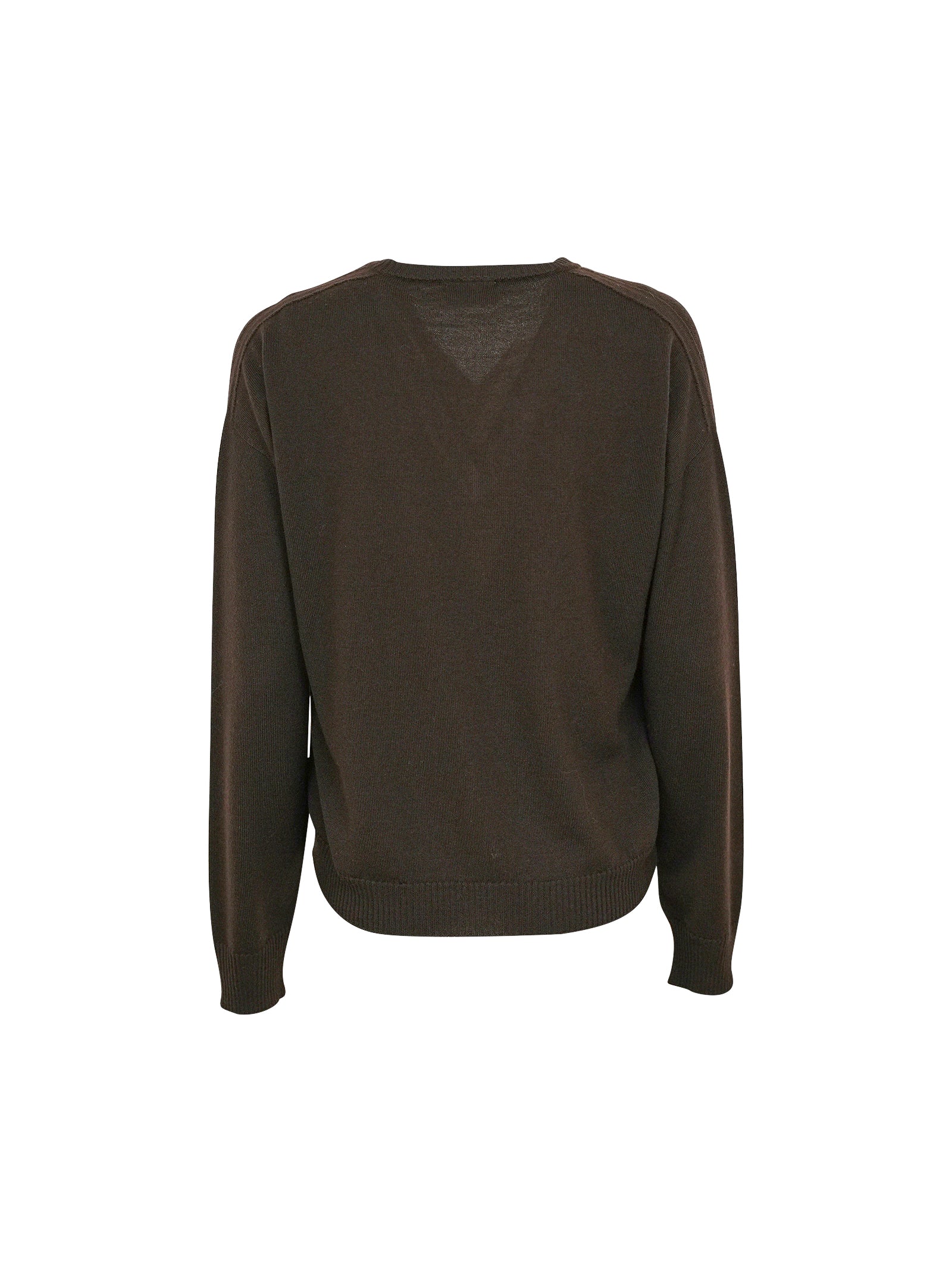 maglia scollo v rasato 