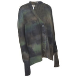 cardigan over camouflage 