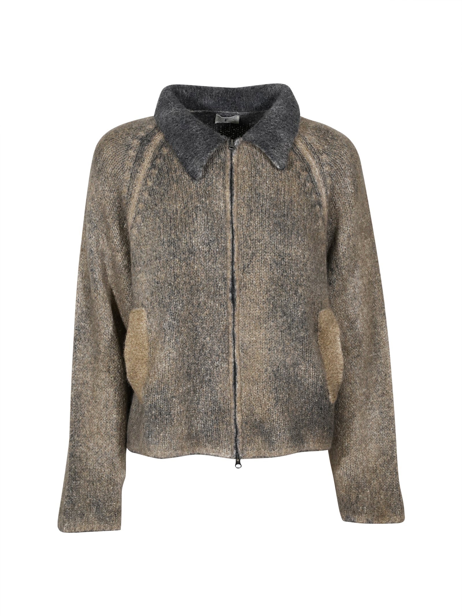 bomber zip  bicolore 