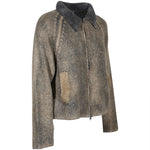 bomber zip  bicolore 
