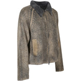 bomber zip  bicolore 