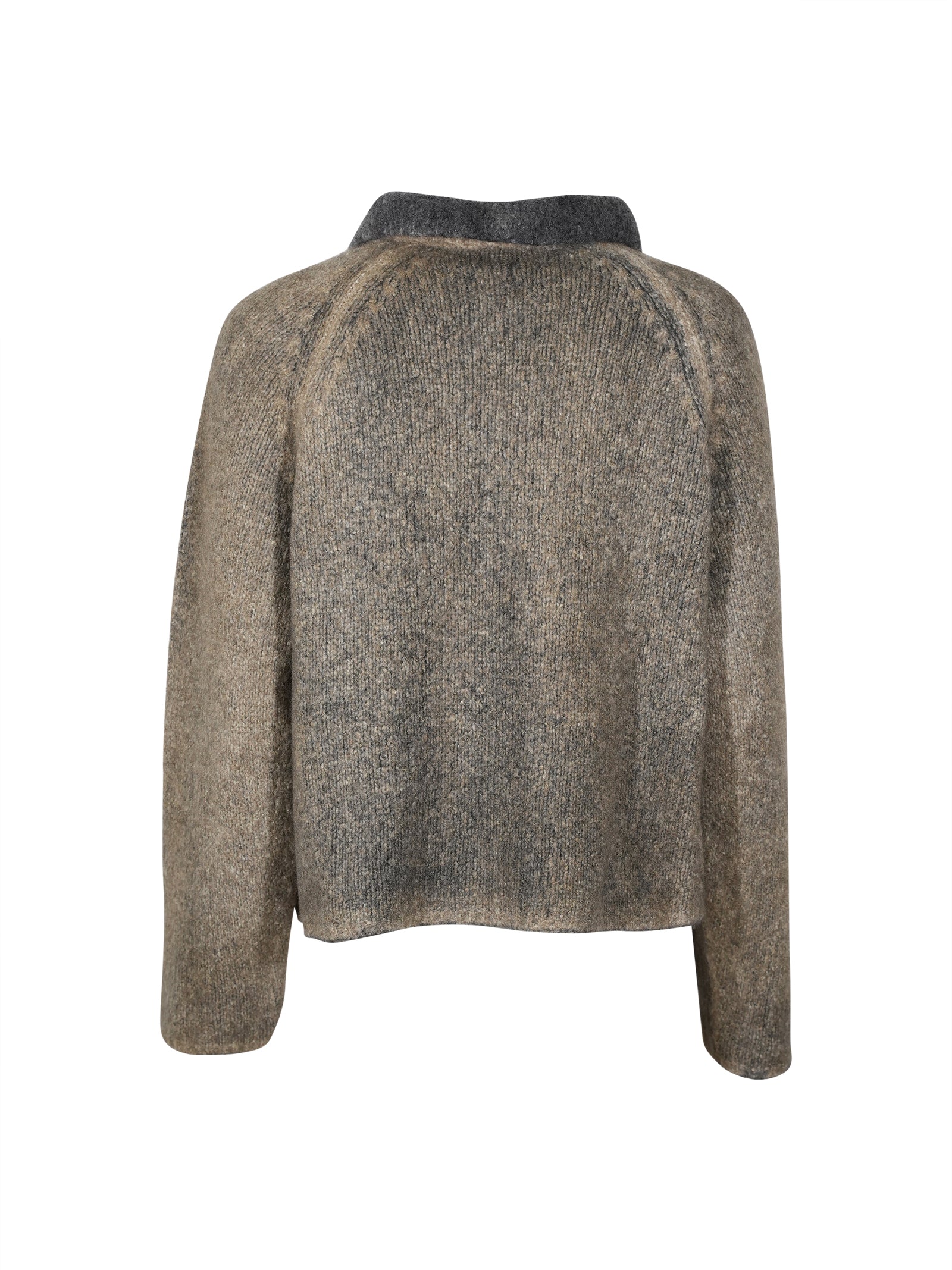 bomber zip  bicolore 