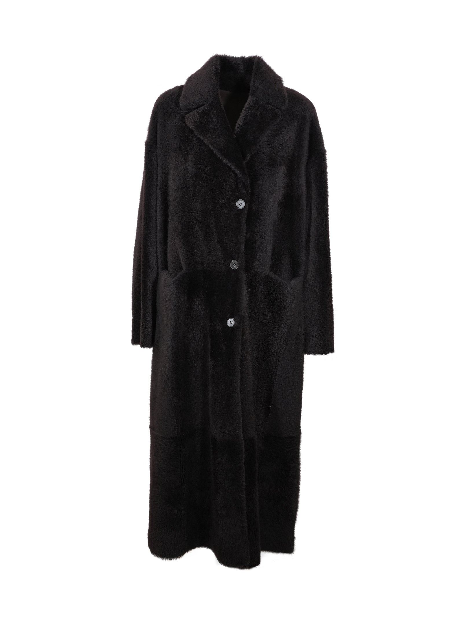 cappotto lungo doubleface 