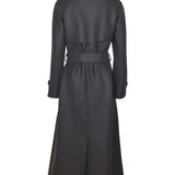cappotto doppiopetto con cintura 