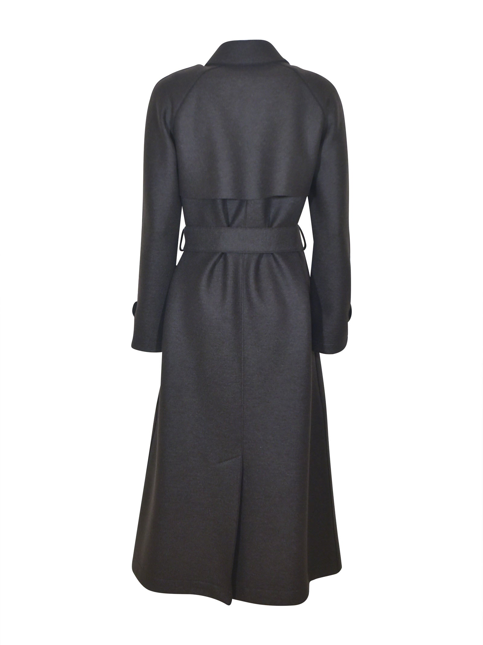 cappotto doppiopetto con cintura 