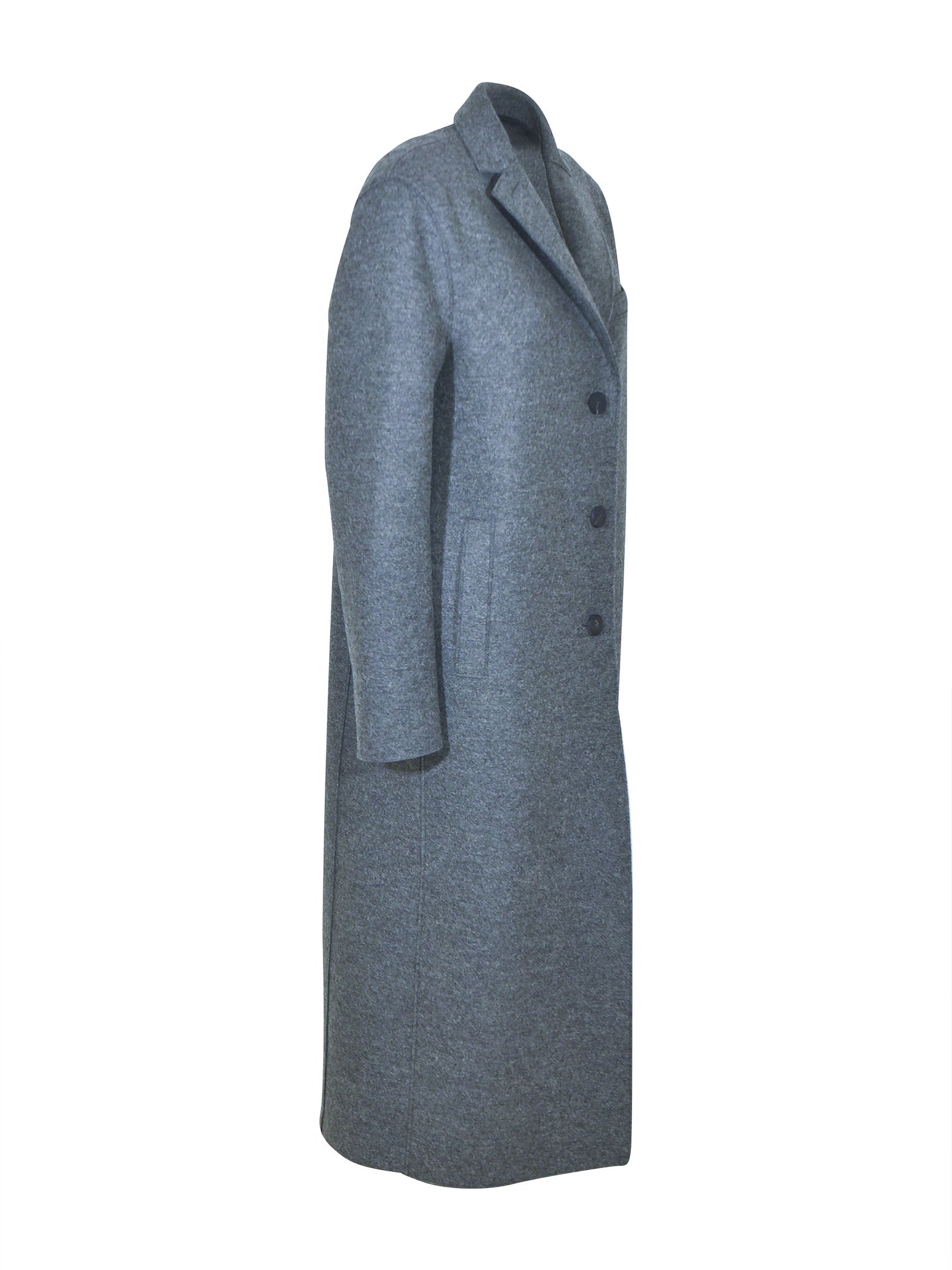cappotto lungo 3 bottoni 