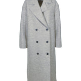 cappotto doppiopetto spalla scesa 