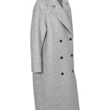 cappotto doppiopetto spalla scesa 