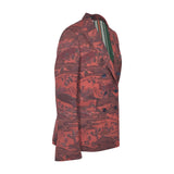 giacca doppiopetto kimono con foulard in schiena 