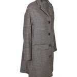 cappotto paul monopetto pied de poule 
