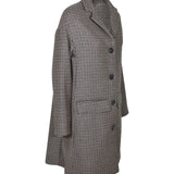 cappotto paul monopetto pied de poule 