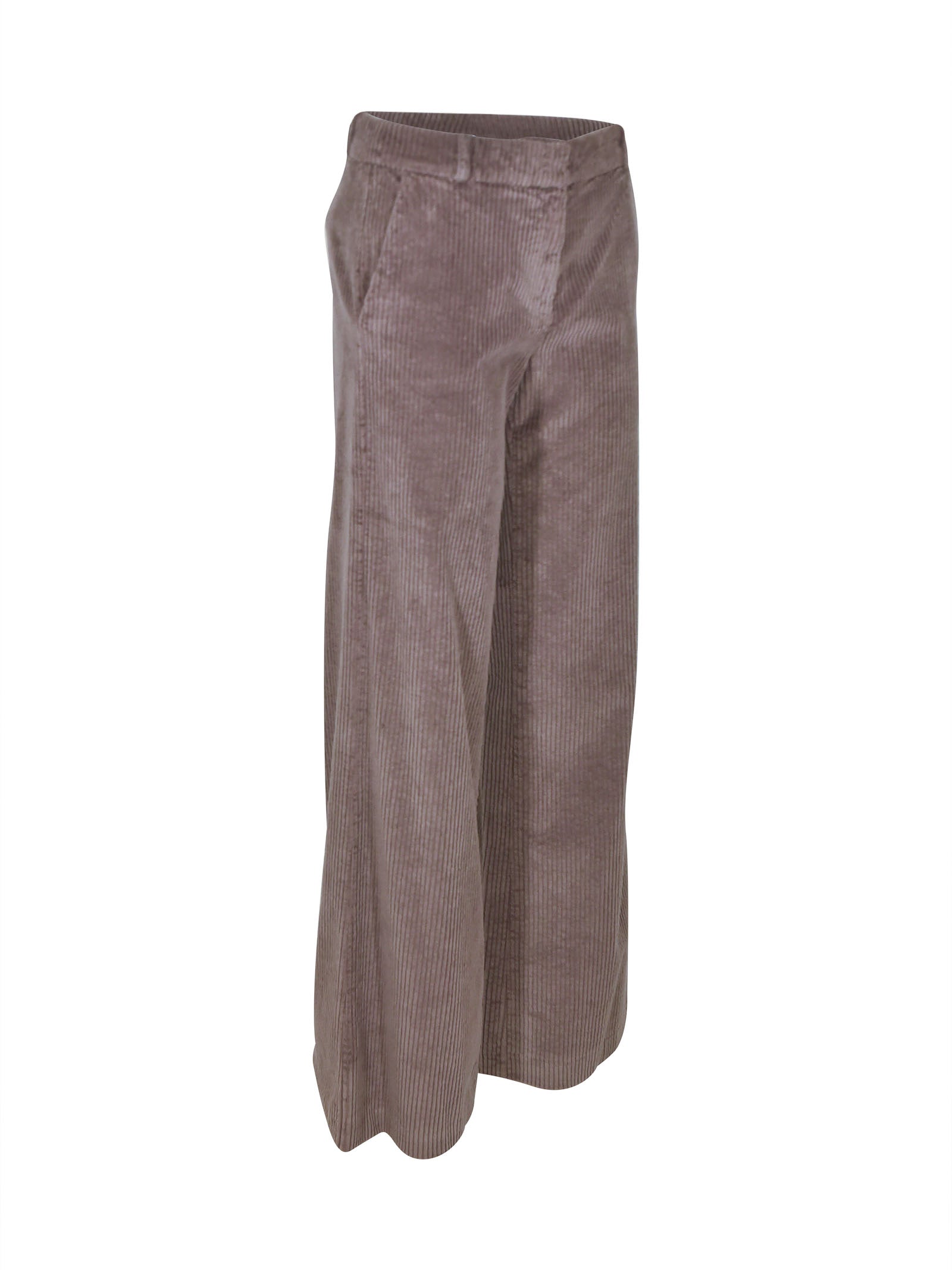 pantaloni andrea velluto coste rocciatore gamba larga 
