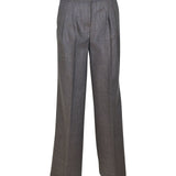 pantaloni floyd  pences gamba larga pied de poule 