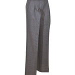 pantaloni floyd  pences gamba larga pied de poule 