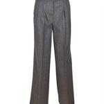 pantaloni floyd  pences gamba larga pied de poule 