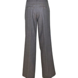 pantaloni floyd  pences gamba larga pied de poule 