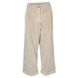 pantaloni spencer velluto coste rocciatore gamba larga con risvolto 