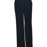 pantaloni andrea vellulo liscio gamba larga 
