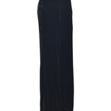 pantaloni andrea vellulo liscio gamba larga 