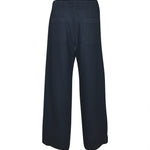 pantaloni diana bonnie elastico vita gamba larga 