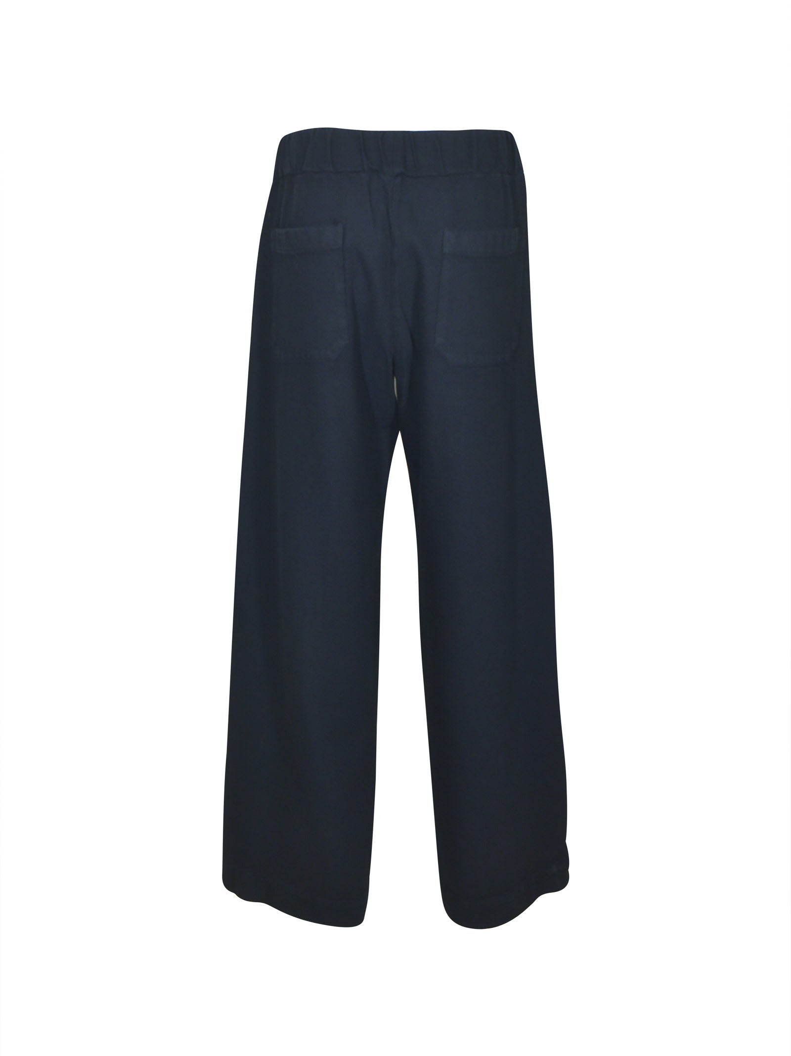 pantaloni diana bonnie elastico vita gamba larga 