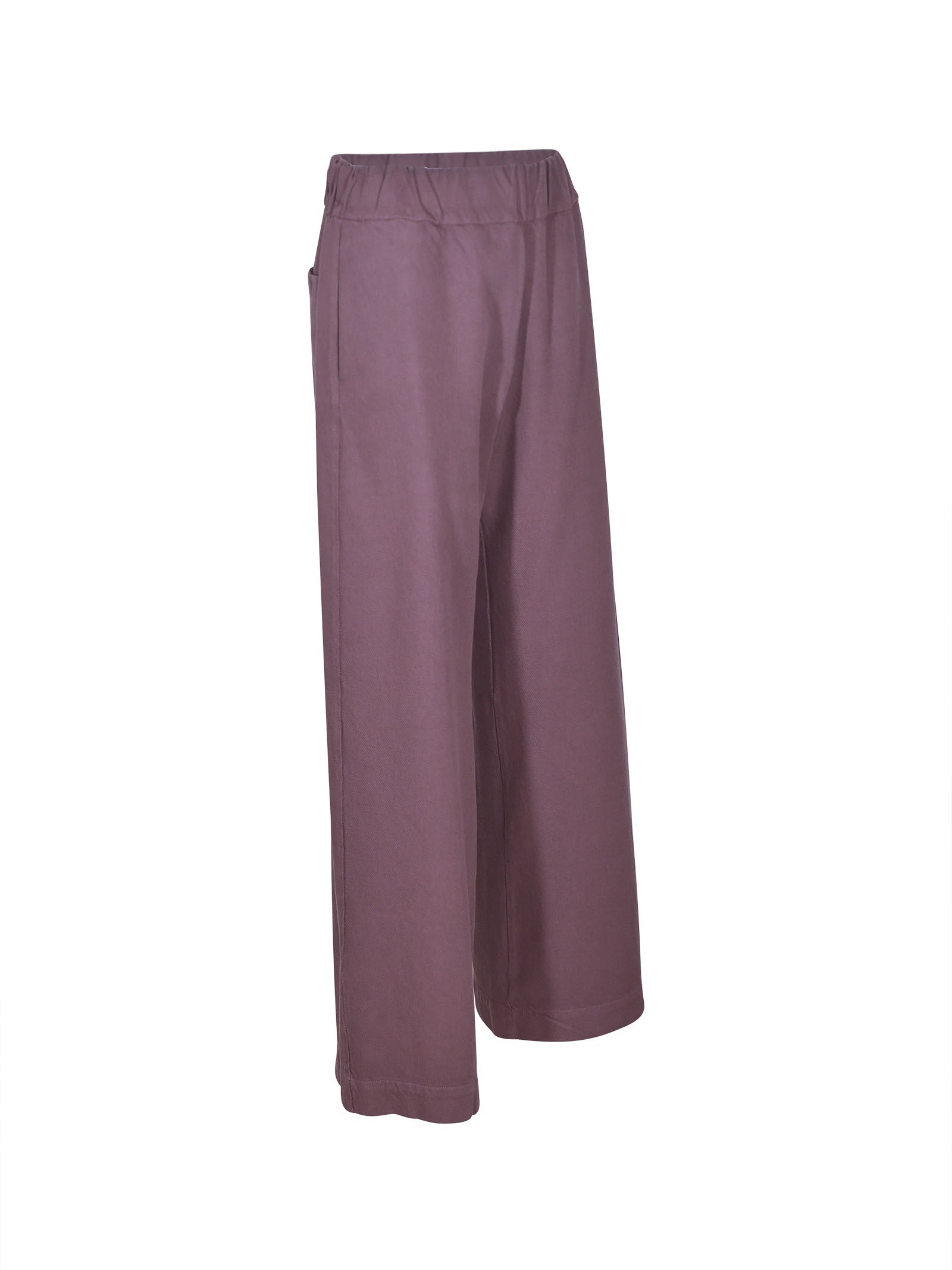 pantaloni diana bonnie elastico vita gamba larga 