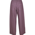 pantaloni diana bonnie elastico vita gamba larga 