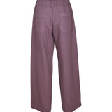pantaloni diana bonnie elastico vita gamba larga 