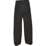 pantaloni sbam velluto coste elastico vita dietro 