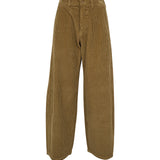 pantaloni sbam velluto coste elastico vita dietro 