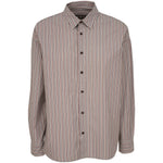 camicia eolia  righe spalla scesa 