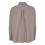 camicia eolia  righe spalla scesa 