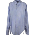 camicia con spacchi arrotondati maniche lunghe 