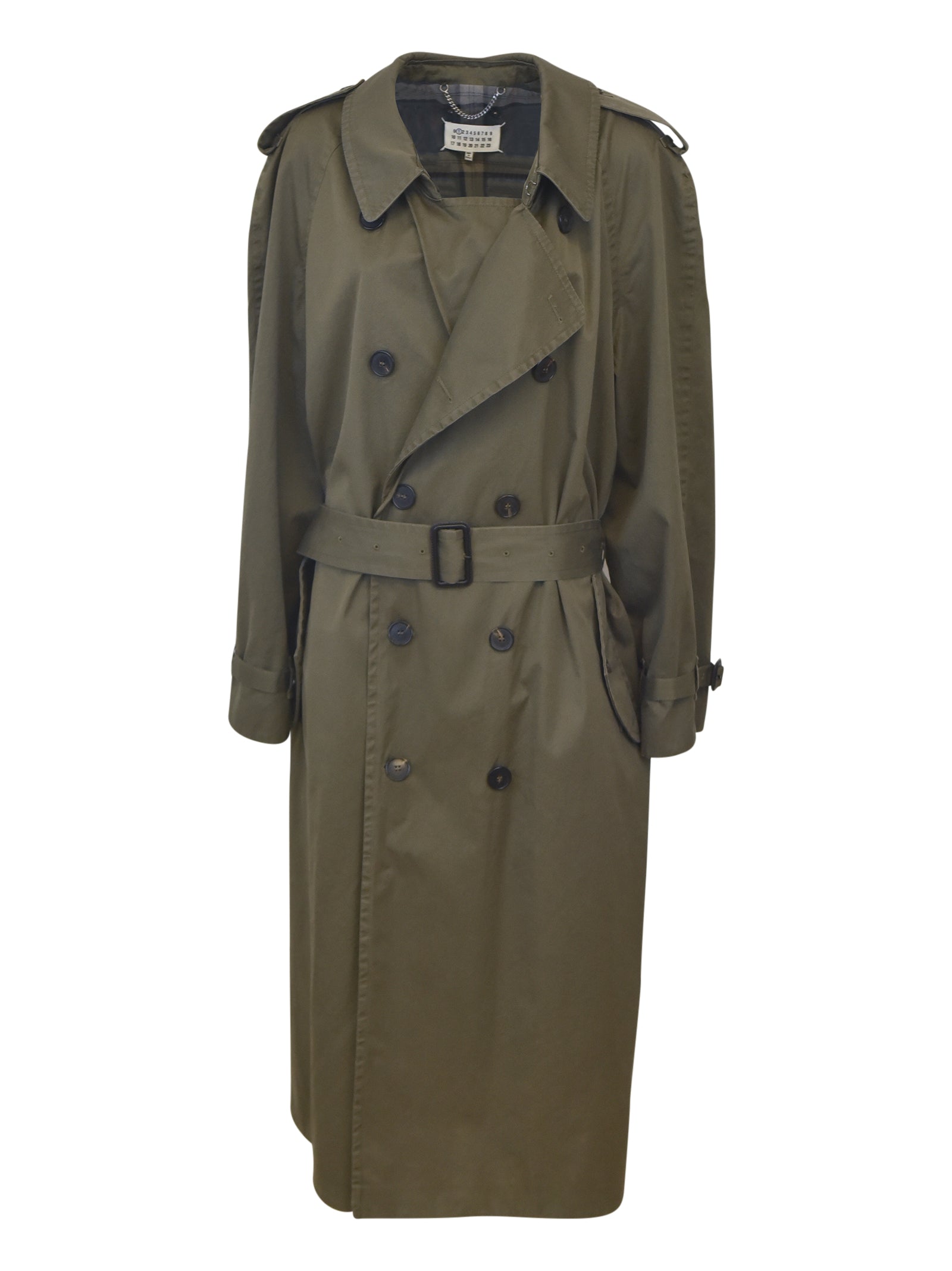 trench con cintura 