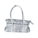 borsa 5ac shoulder east west stampa pitone 