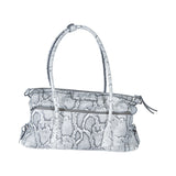 borsa 5ac shoulder east west stampa pitone 