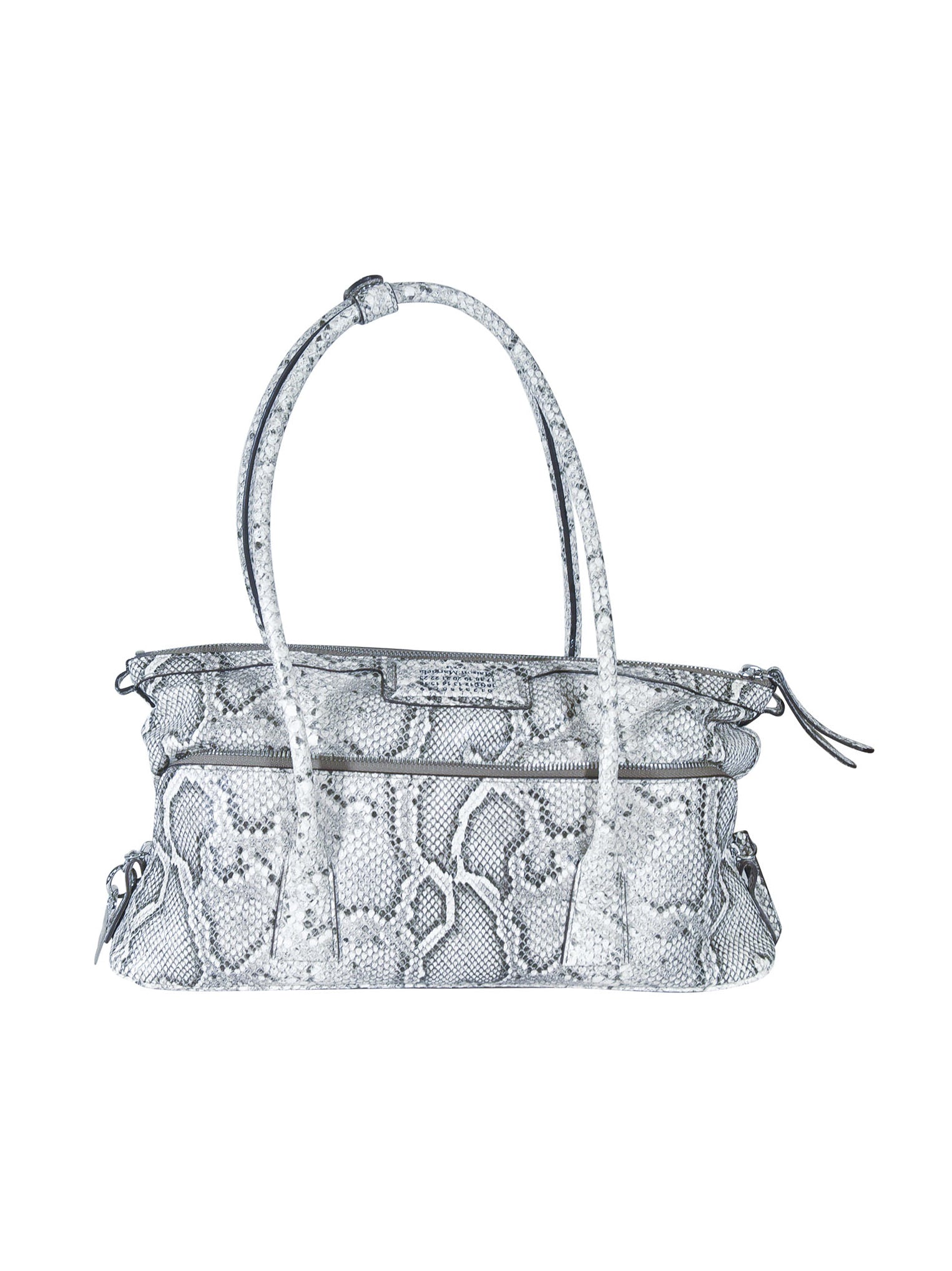 borsa 5ac shoulder east west stampa pitone 