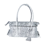 borsa 5ac shoulder east west stampa pitone 