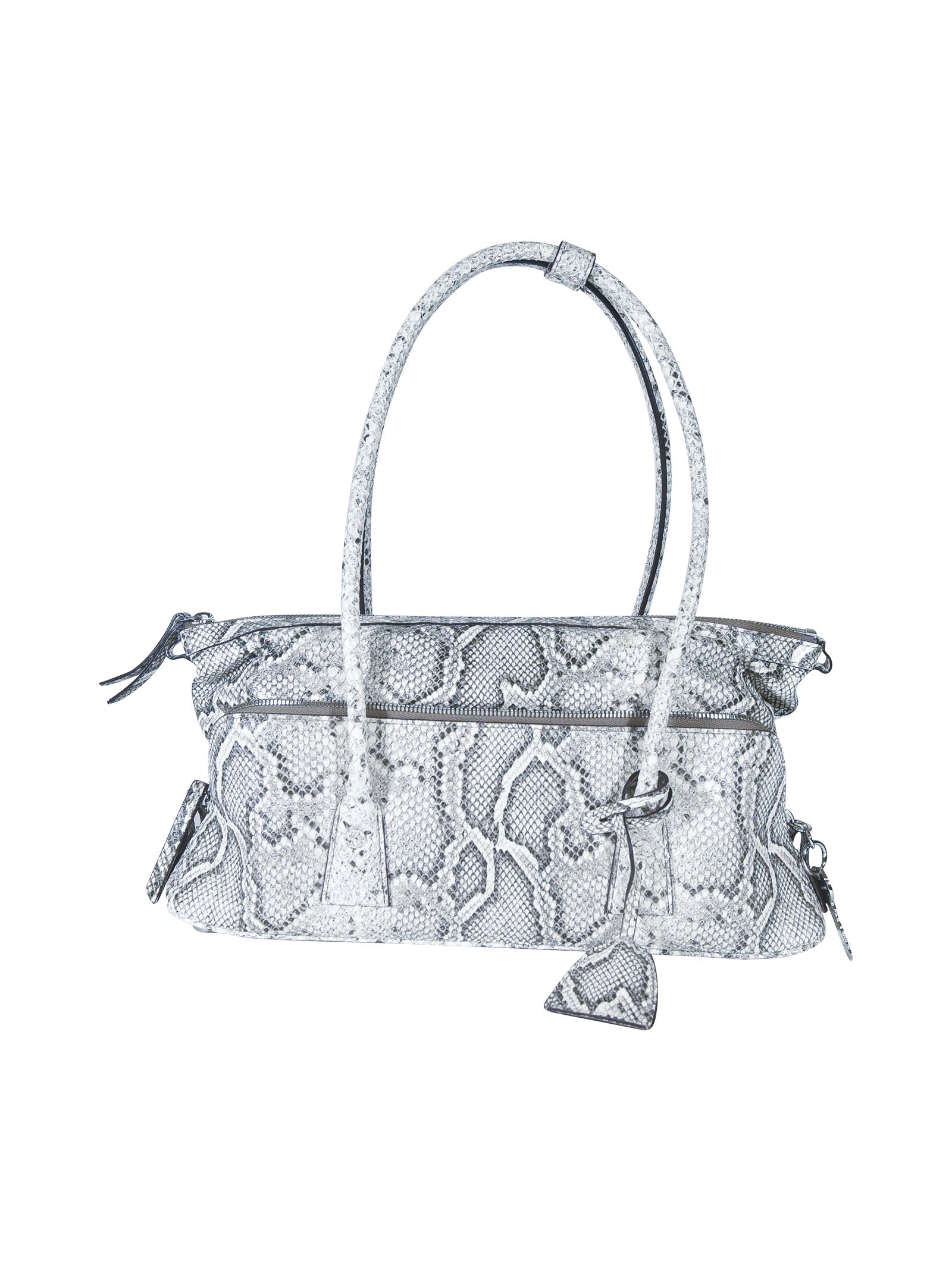 borsa 5ac shoulder east west stampa pitone 