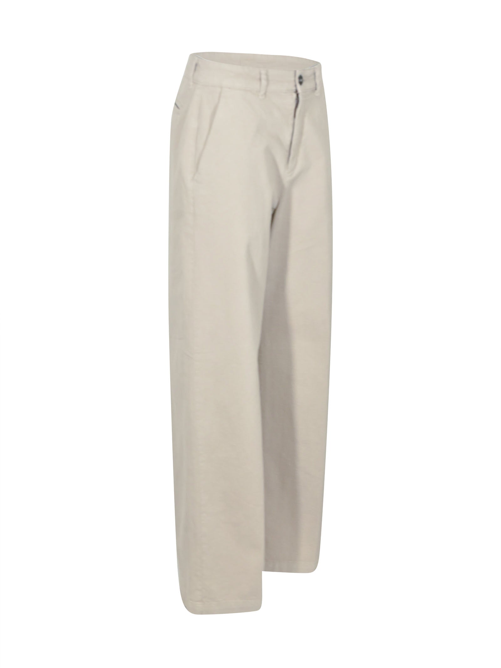 pantaloni gamba larga 