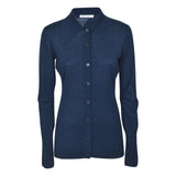 cardigan collo polo 