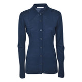 cardigan collo polo 