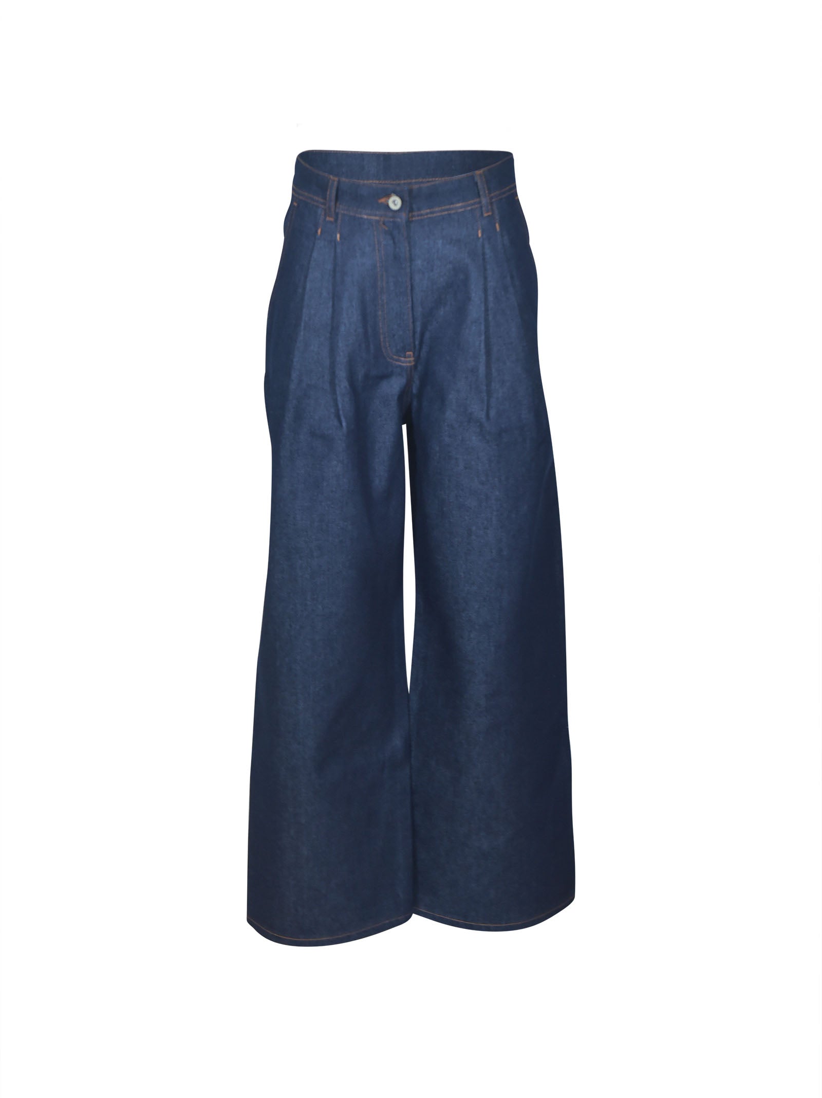 jeans largo con pences 