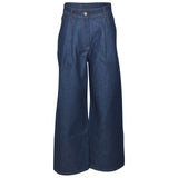 jeans largo con pences 