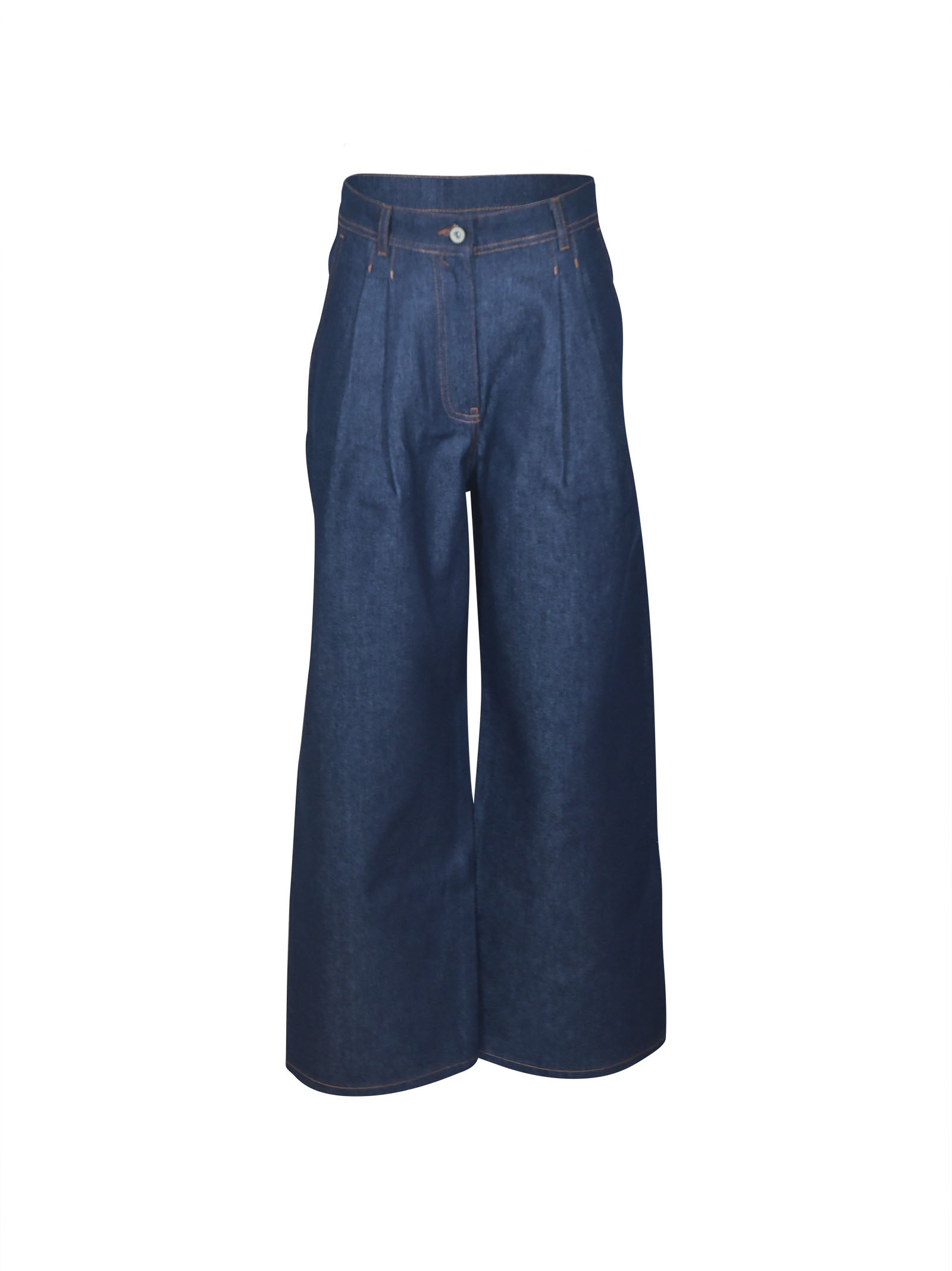 jeans largo con pences 