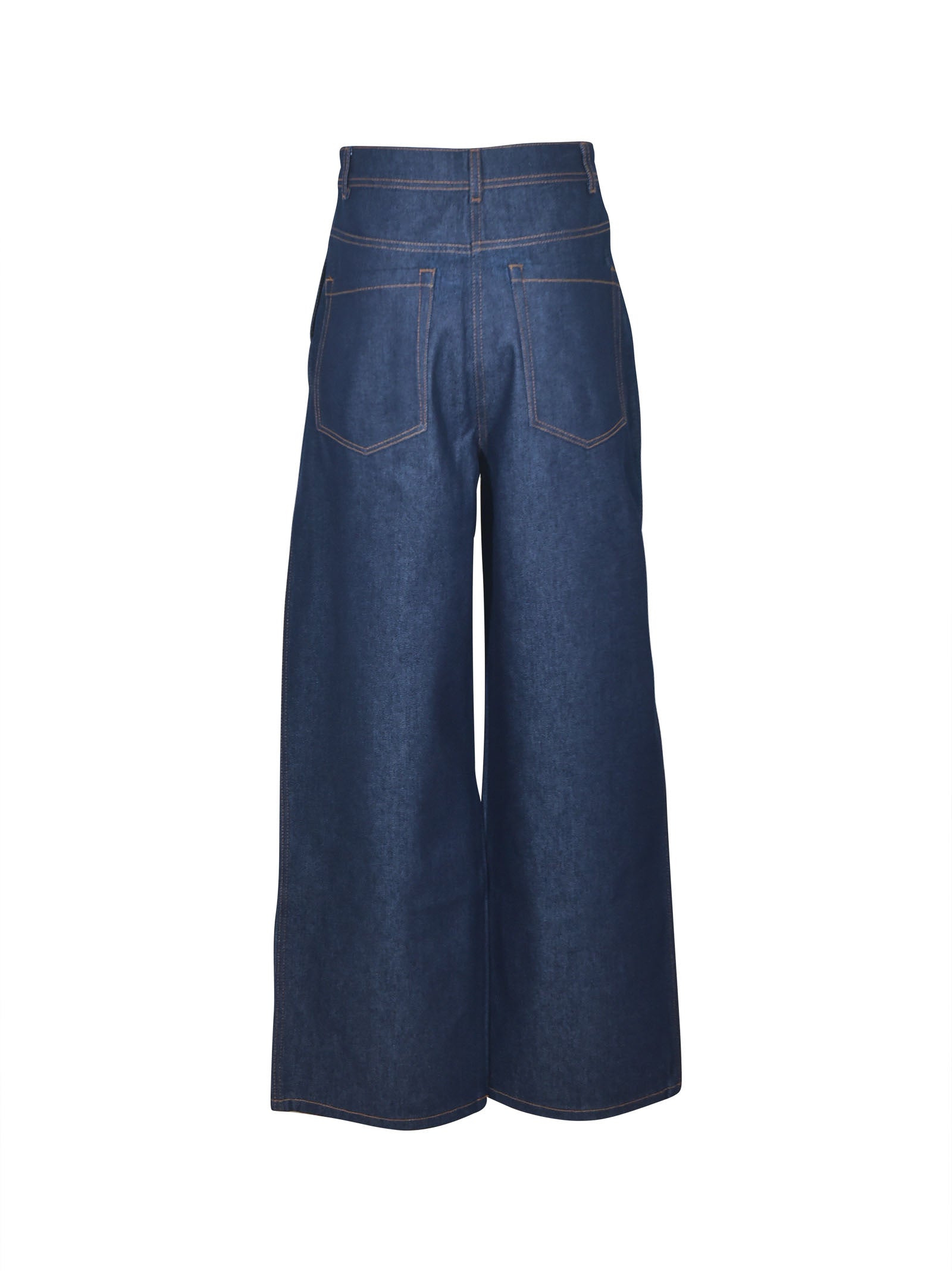 jeans largo con pences 