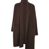 cappotto cachemire collo scialle 