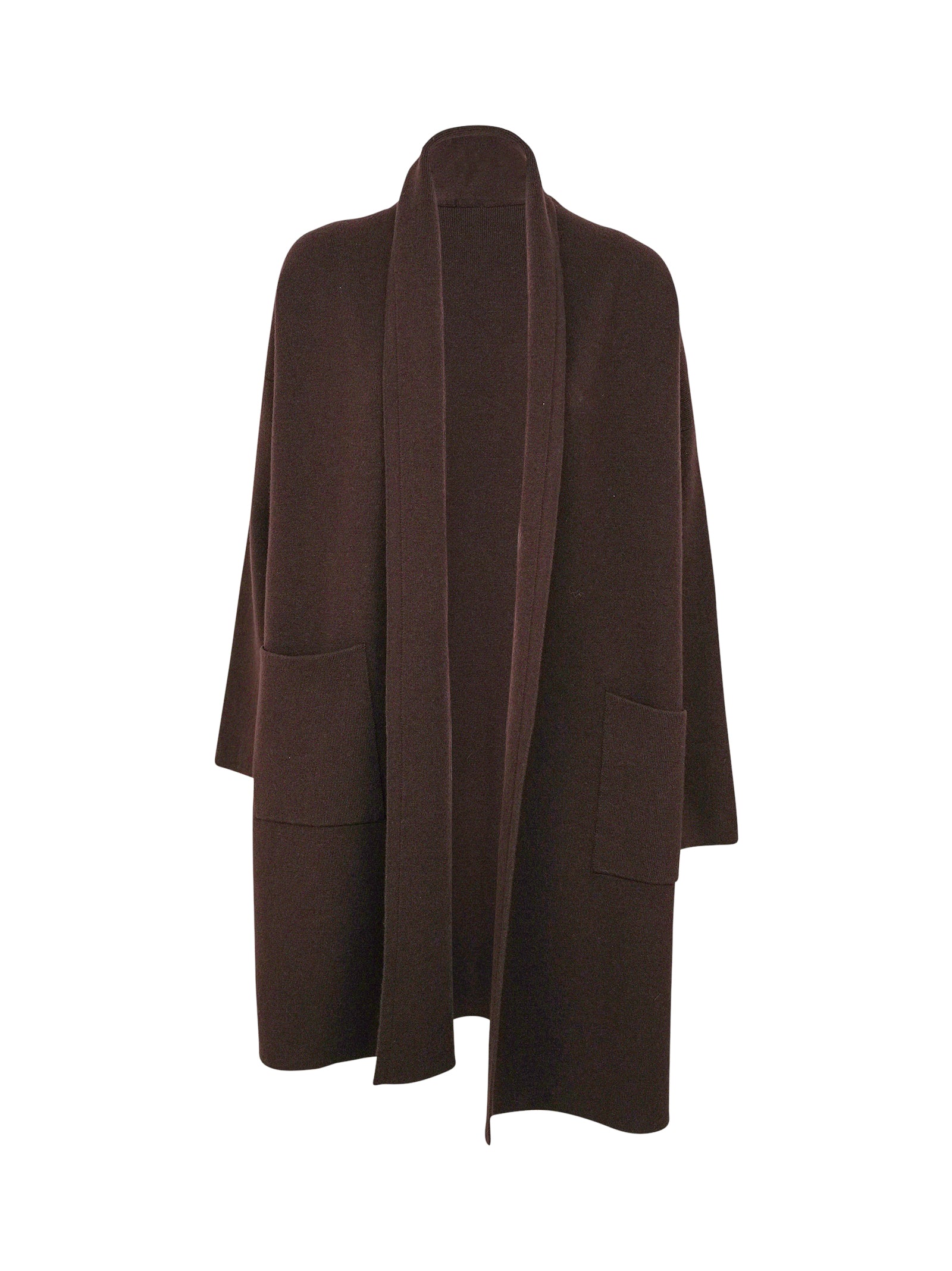 cappotto cachemire collo scialle 
